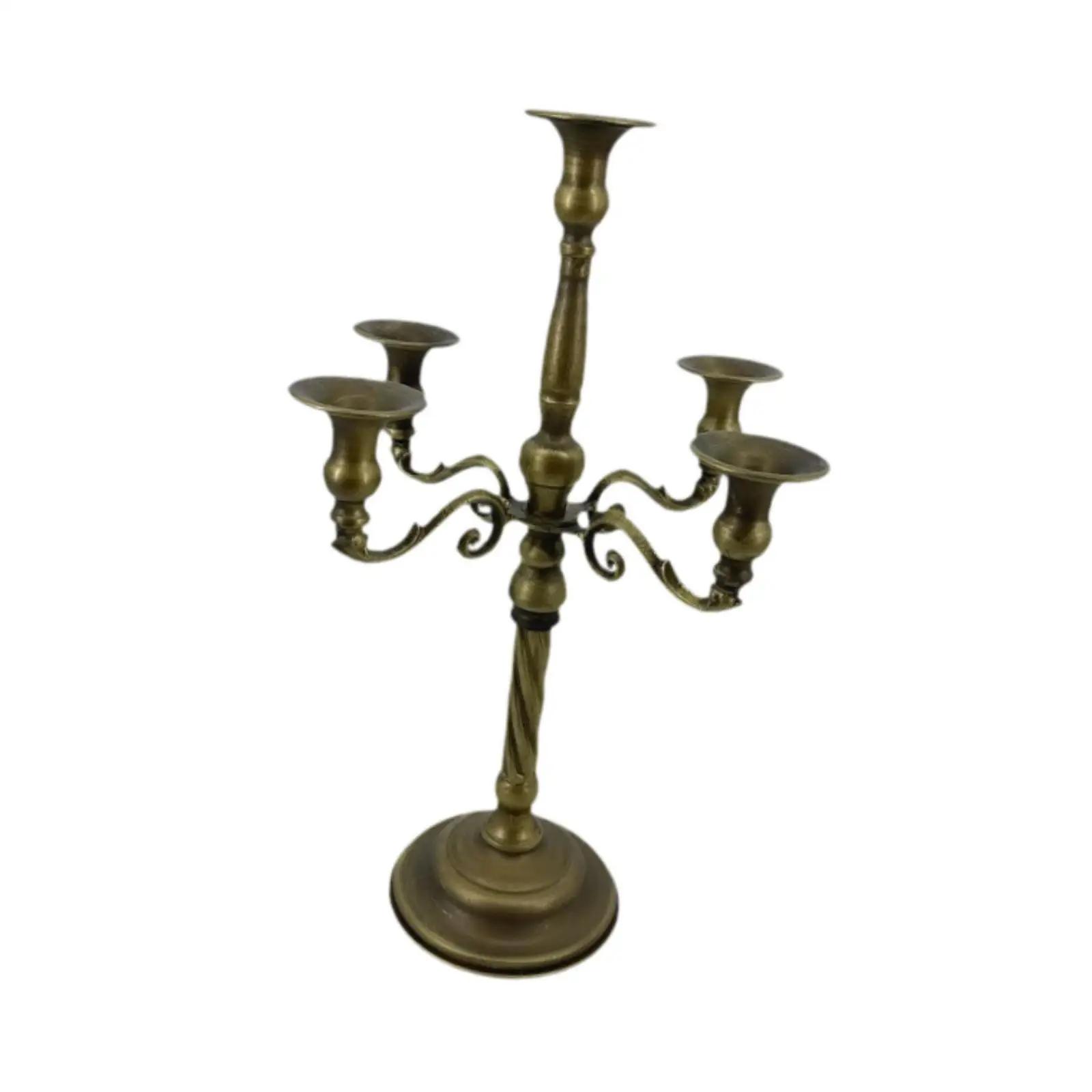 5 Head Candle Holder Decor Elegant Romantic Gift Candle Stand Candlestick Candelabra for Party Anniversary Valentine's Day Hotel