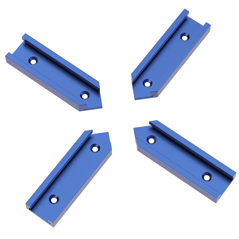 Woodworking Chute T Slot Cross Connector Track Miter Gauge Guide Rail Circular Saw Flip Table Table Track Intersection Parts