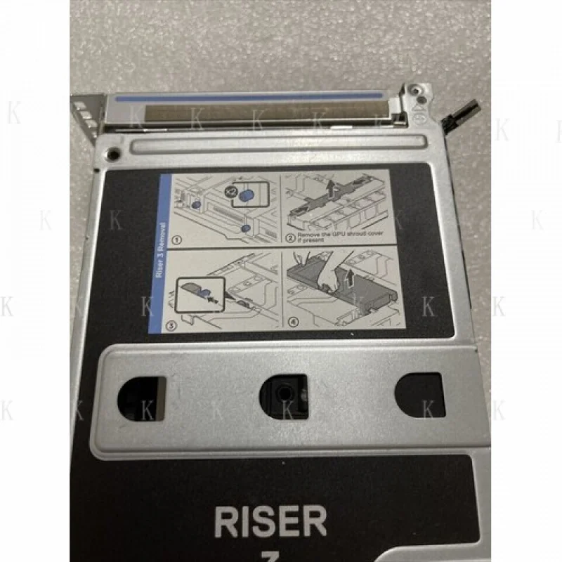 C FÜR Dell R750/R7525 Riser 3B 2x8 FH Mit Halterung 5W43G 05W43G 8N114 H1 K3