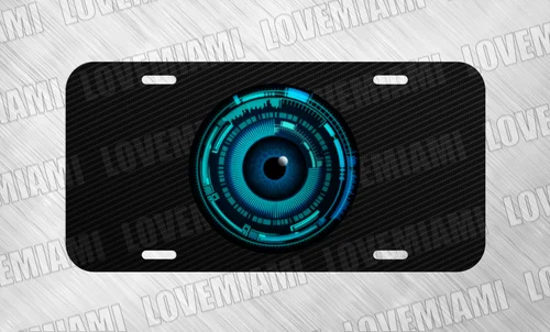 Surveillance Eye Cyber Camera AI Robot Scan License Plate Auto Car Tag FREE SHIP Aluminum