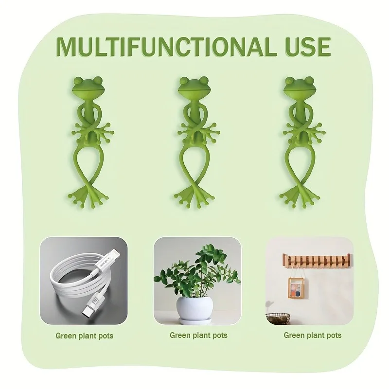 The frog shaped plant shelf can provide support for the plant growth process and make the plant grow more vigorously plant stand image 5