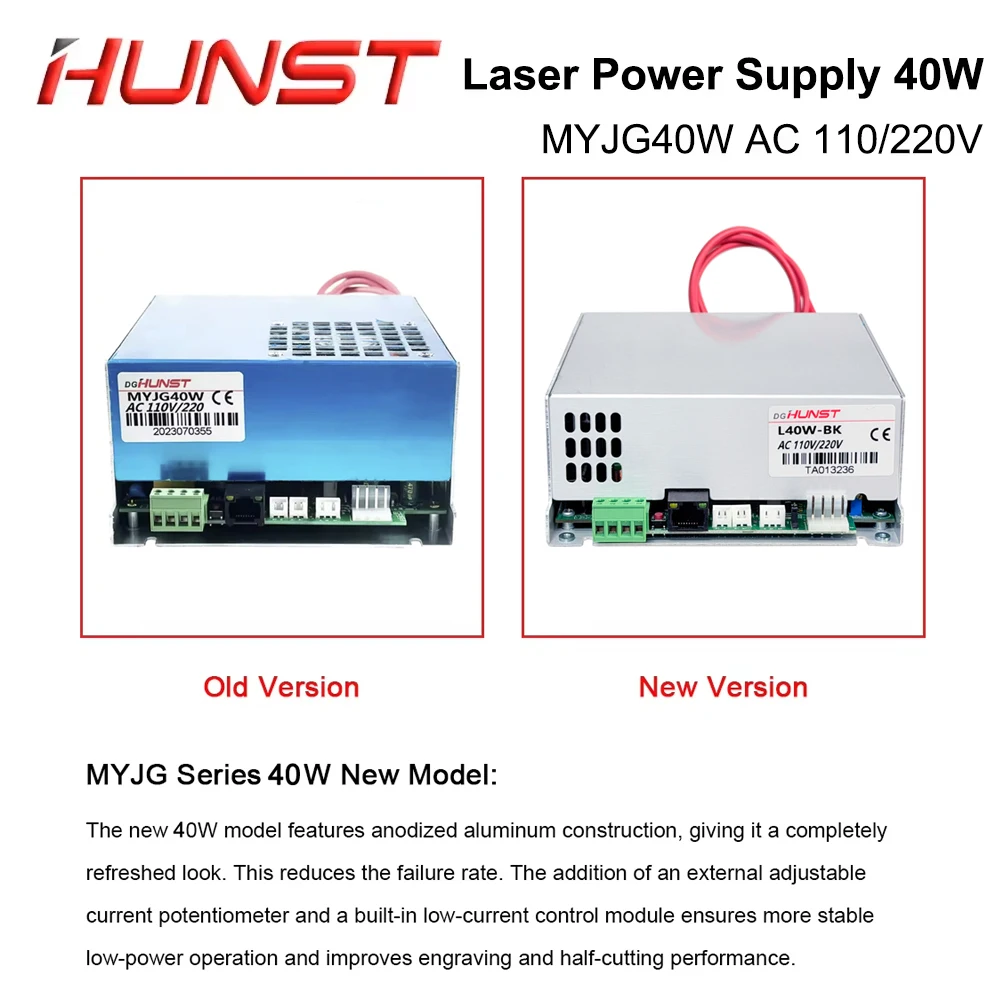 Hunst MYJG 40W CO2 Laser Power - Industrial Laser Engraving Machine ulasan dan harga