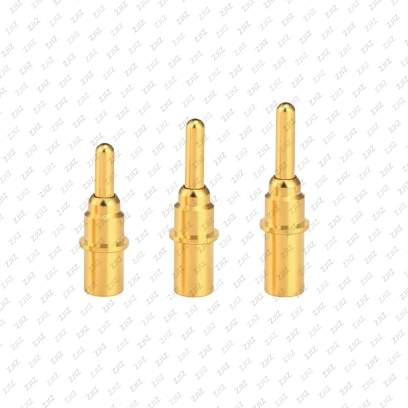 POGOPIN スプリングシンブルコネクタ、金メッキ銅、高電流充電プローブ、スマート 3C アンテナテストピン