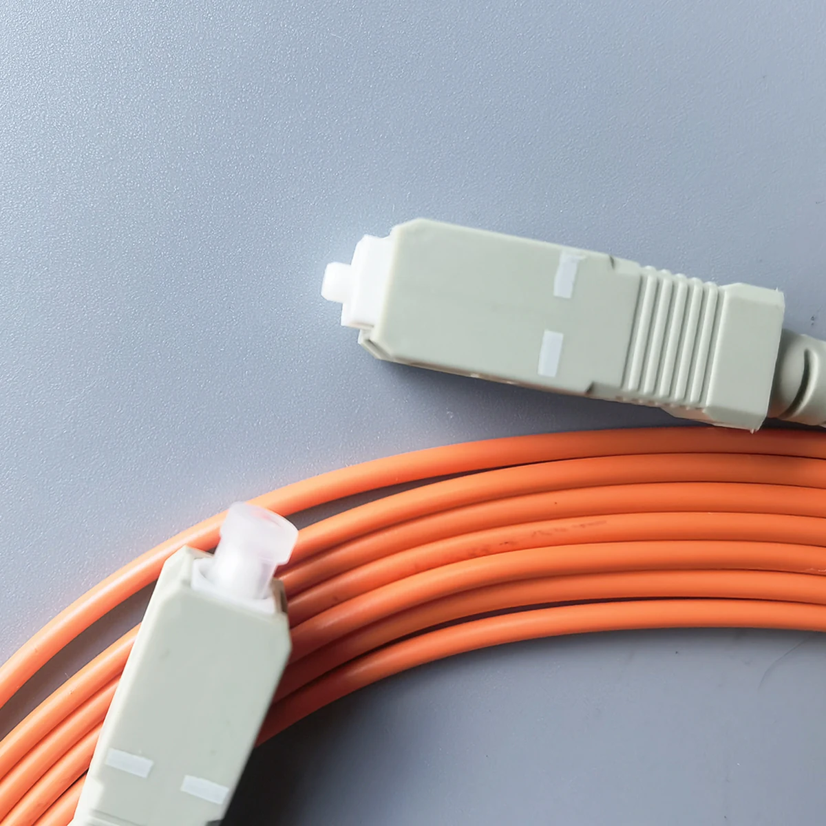SC/UPC-SC/UPC Fiber Optic Patch Cable Indoor FTTH 2.0mm Multi-Mode Single Core Converter Patch Cord 3M Extension Cord