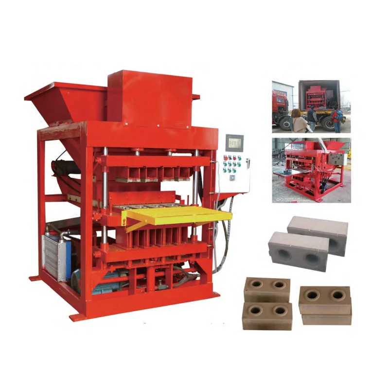 

Semi-Automatic Concrete Block Maker with Dual Power Option Electric/Diesel, Designed for Producing High-Density Building Bricks