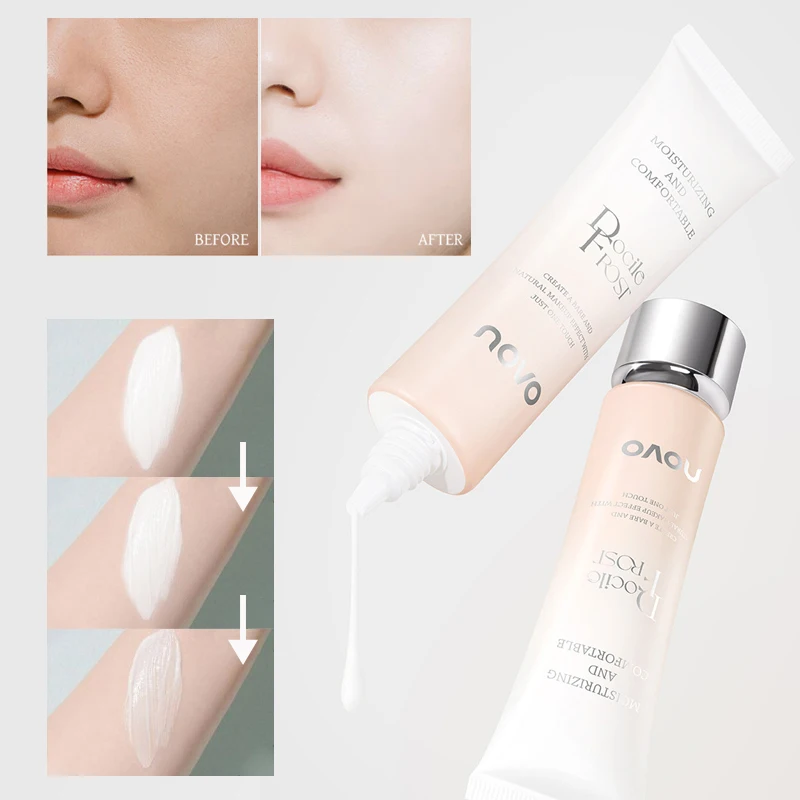 Crème CC correctrice de teint blanche, fond de teint pour le visage, maquillage à haute couvrance, éclaircissant pour la peau, correcteur de teint, crème tonifiante, base de maquillage coréenne 1