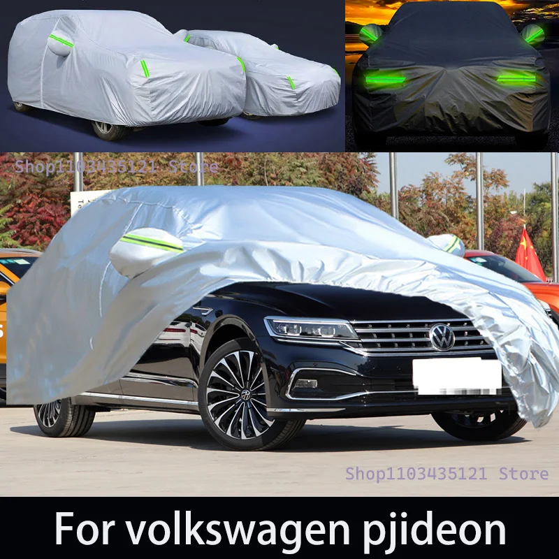 

For volkswagen pjideon Outdoor Protection Full Car Covers Snow Cover Sunshade Waterproof Dustproof Exterior Car accessories