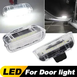 2PCS CANbus LED Welkom Courtesy Zijdeur Licht Voor VW Touareg Tiguan Golf Passat CC Jetta Scirocco Auto Accessorise 1K 0947411 A