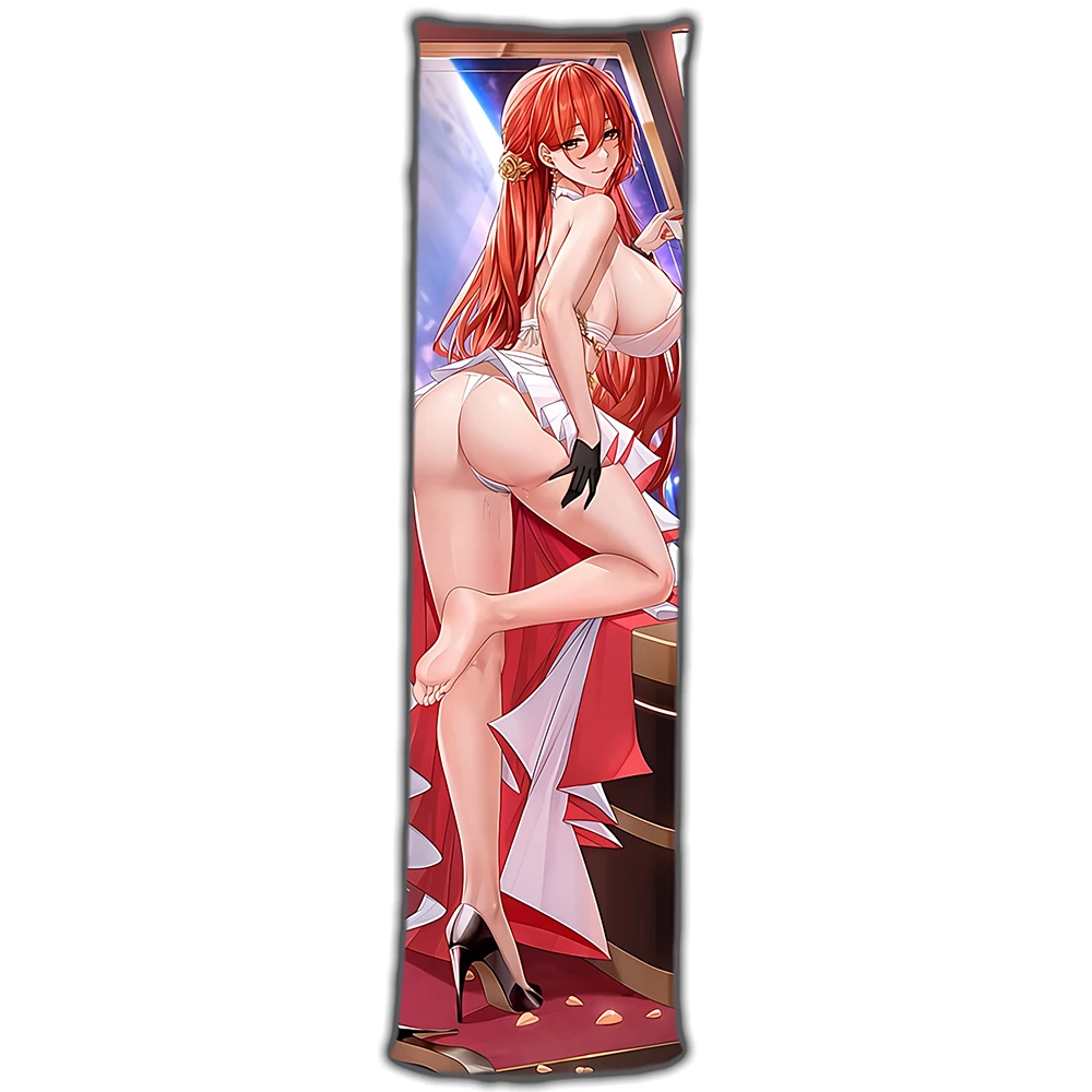 غطاء وسادة Waifu Dakimakura ، قضيب نجمة Honkai ، غطاء وسادة مطبوع على جانبين ، غطاء وسادة جسم Hing ، هدية أوتاكو