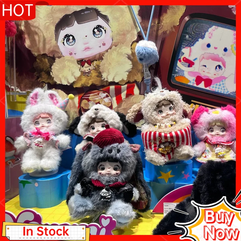 

Nommi Plush Blind Box Cute Soft Stuffed Dolls Childhood Themed Kawaii Collectible Figurines Decor Gifts For Kids And Anime Fans