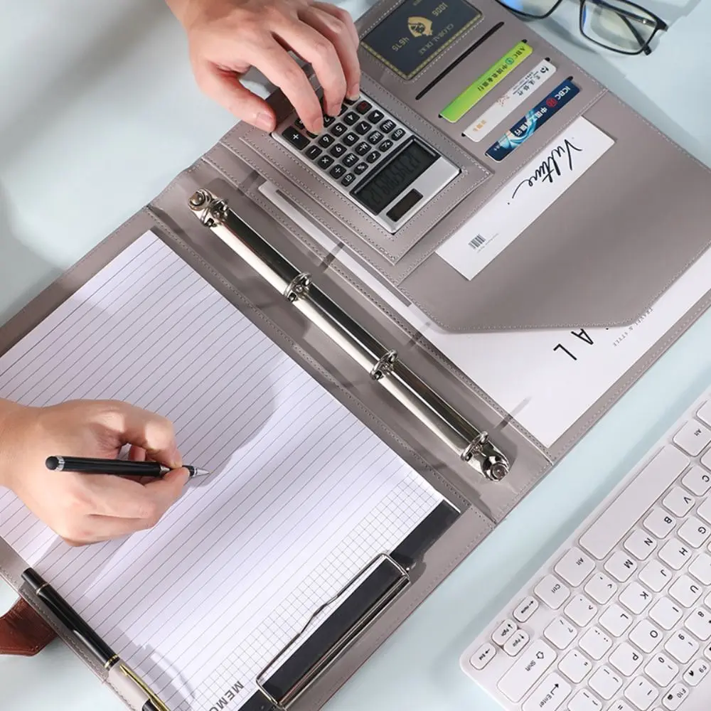

A4 File Folder Business Writing Clipboard Paper Organizer Memo Clipboard Manager Signature Board Writing Tablet Menu Folder