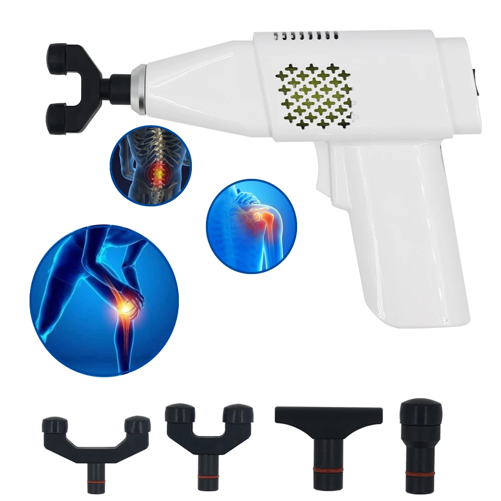 

New Spine ElectricChiropractic Gun 450N Chiropractic Adjusting Instrument /Impulse adjuster Correction Cervical Massager 2022