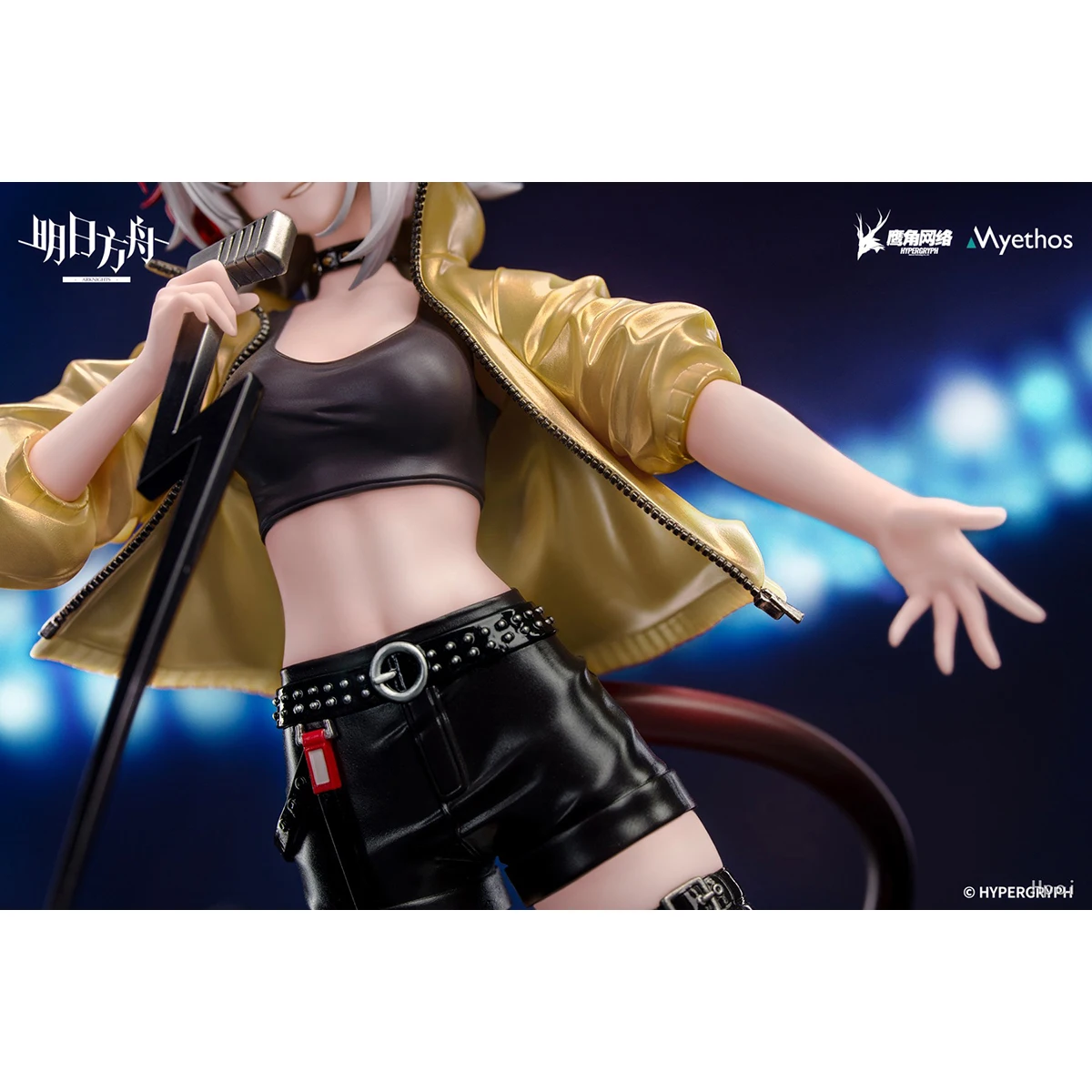 Myethos Gift+ Series Arknights W Can Not Wait For VER ดั้งเดิม 1/8 อะนิเมะรูปสะสมโต๊ะเครื่องประดับของเล่น