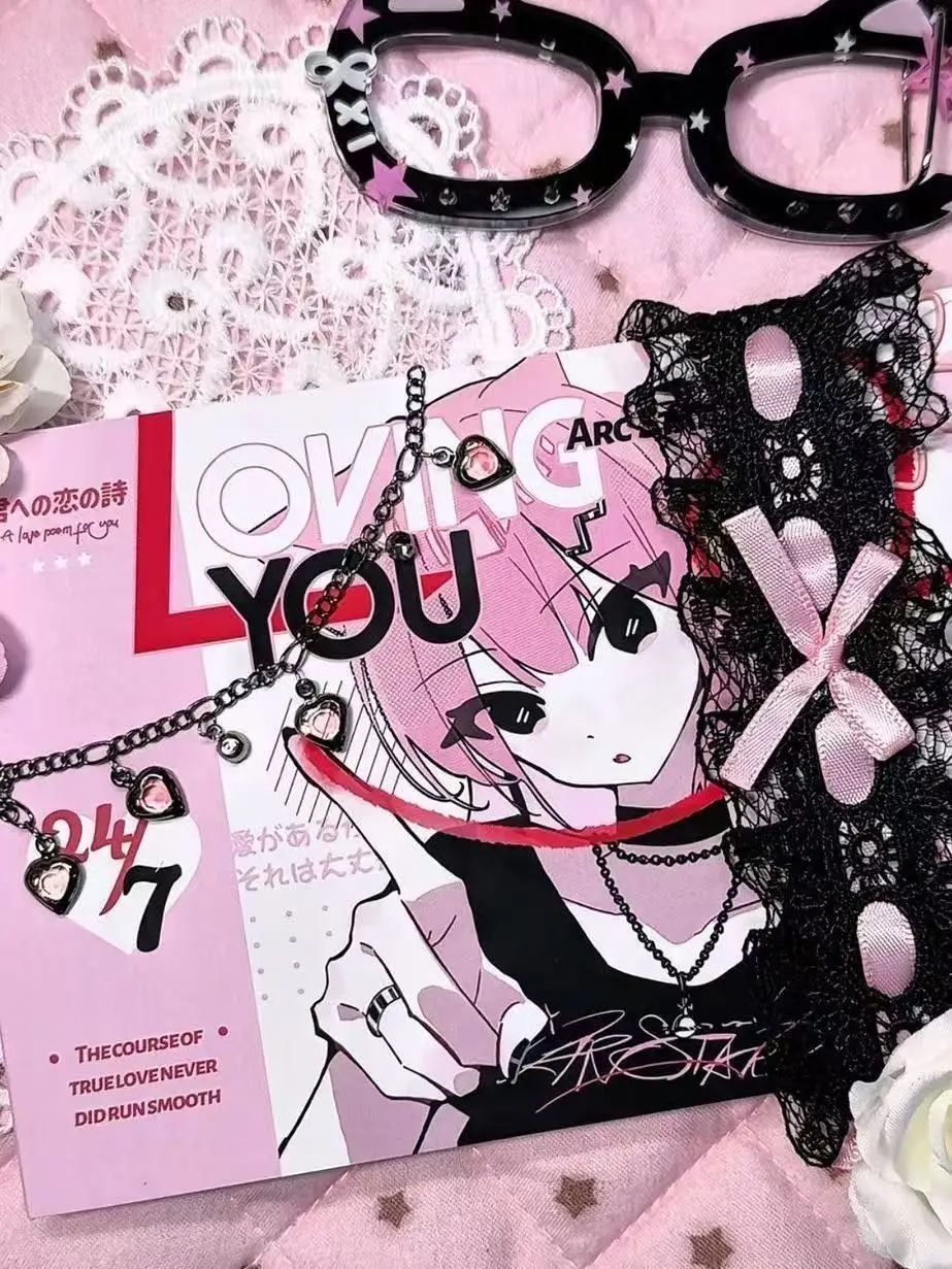 

New Product Electric Star Character Sticker Book Huge Thick Style Girly Heart Dark Style Student Diy Material Decorative Gift