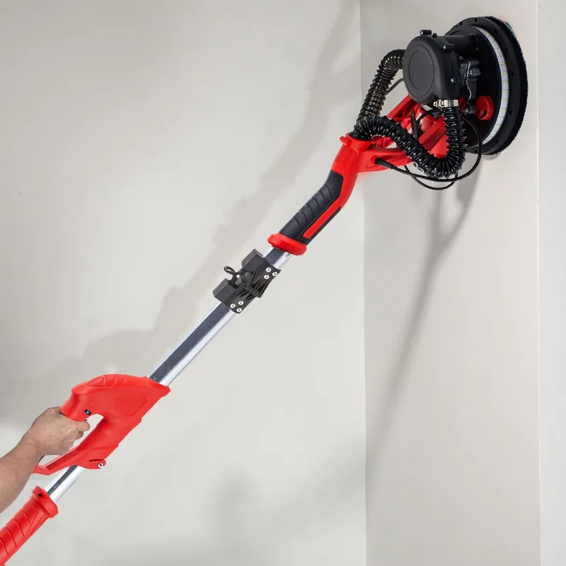 

Self-priming Long Pole Wall Grinder Polishing Sander Dust-free Putty Machine With Dual Light Belt Blow Molding Decoration Tool