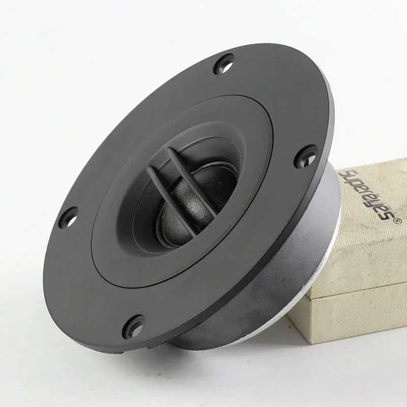 مكبر صوت SOTAMIA-HiFi ، مكبر صوت صوتي ، مكبر صوت قبة حريري ، مكبر صوت ، موسيقى صوتية ، مسرح منزلي ، 4 بوصة ، 6 أوم ، 60 واط ، 1 *