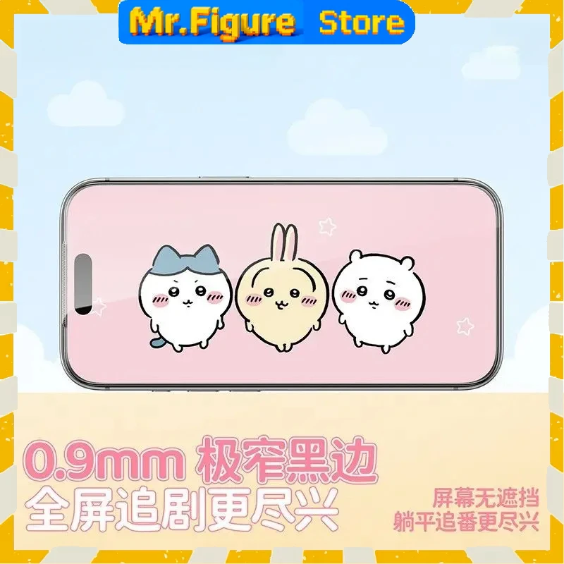 Cute Cute Cartoon Cat Chii Kawa Tempered Glass Iphone 18 Pro Max 17 16 15 Usagi Hachiware Anti-Fingerprint Invisable Screen Protector - Aliexpress Deal