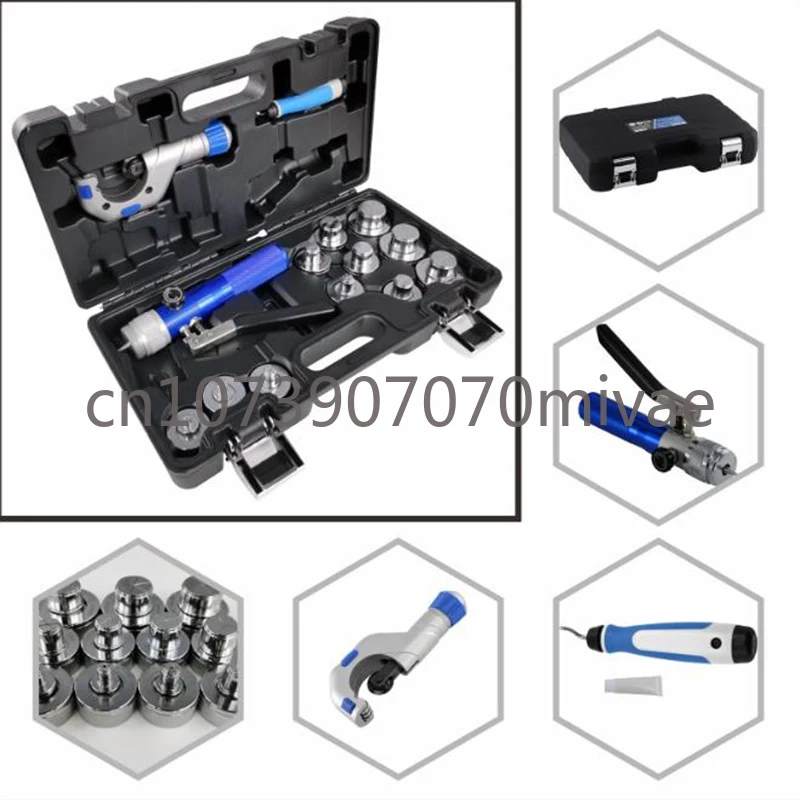 CT300A Hydraulic Expander Hydraulic SWAGING Tool Kit for Copper Tubing Expanding Copper Tube Expander Tool 10-42mm