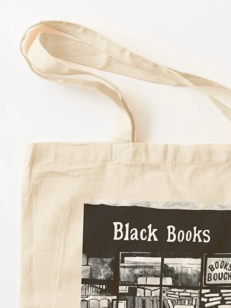 Black Books, Shop front, ink painting. Tote Bag bags for women tote bag woman Gift bags Handbags