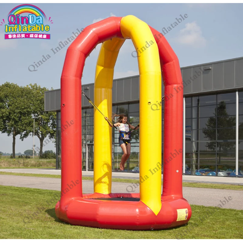 Factory Price Air Bouncer Inflatable Bungee Trampoline For Sale