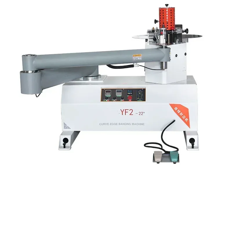 

Portable 220vCurve Edge Banding Machine YF2 Special-shaped Large Plate Overlapping Arm Cabinet Door Plate Glue Pot Special-shape