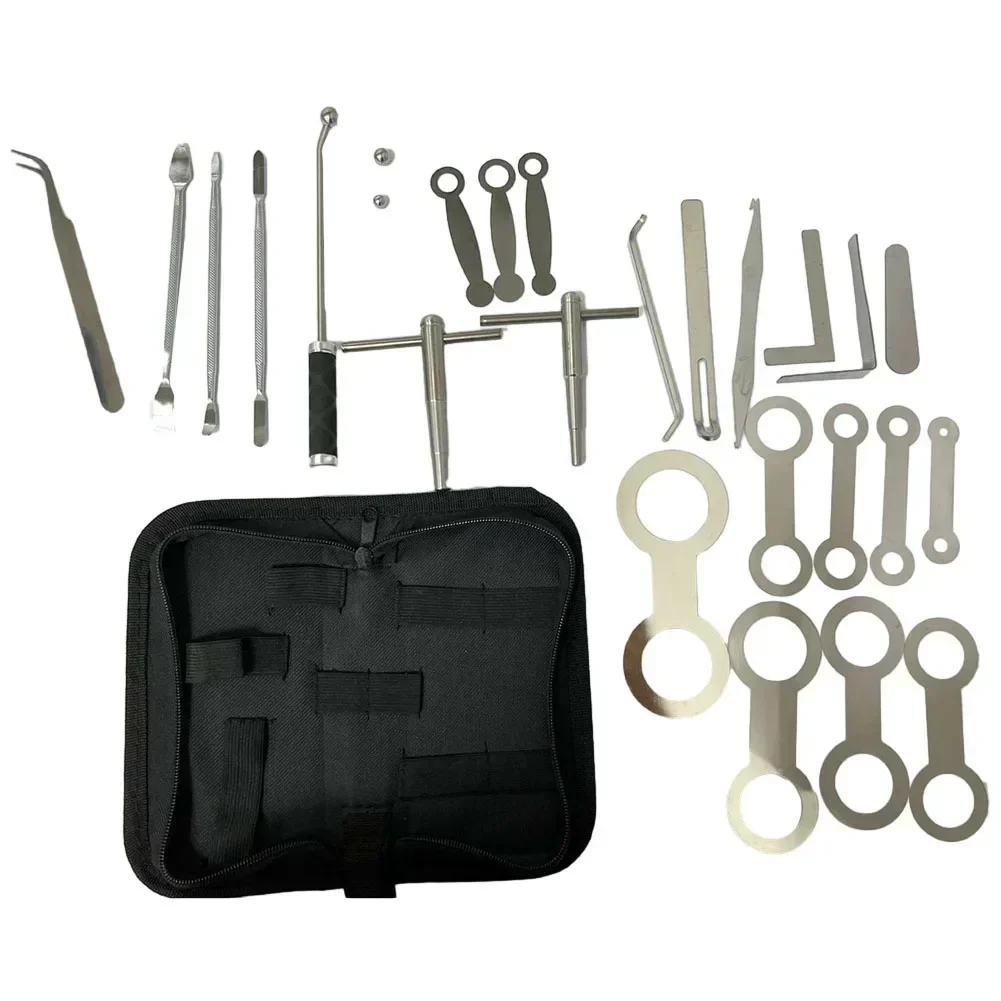 Comprehensive Saxophone Repair Tool Kit Non slip Handle Easy Sound Hole Repair Instrument Accessories