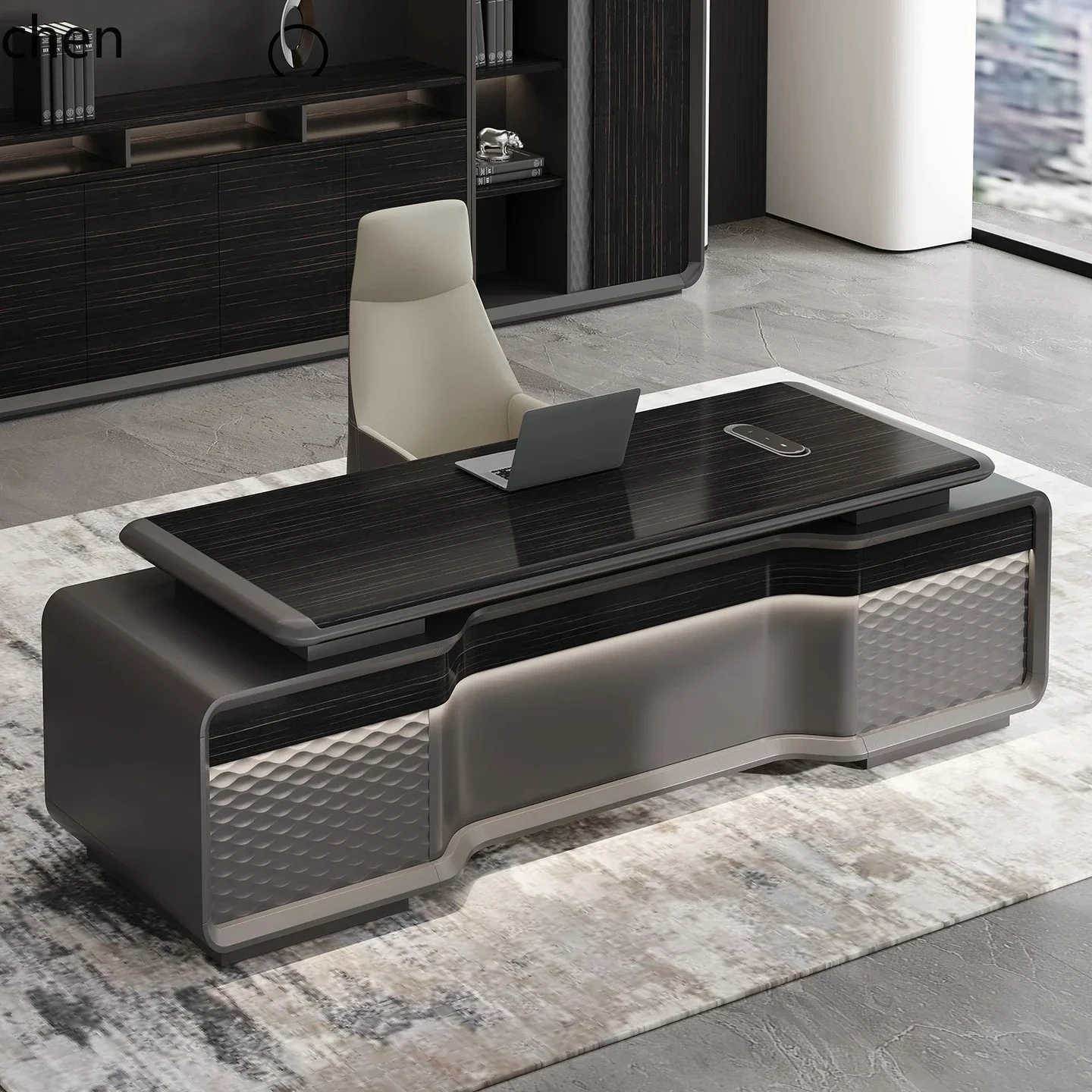 HYS senior sense manager desk office desk simple modern light luxury high-end