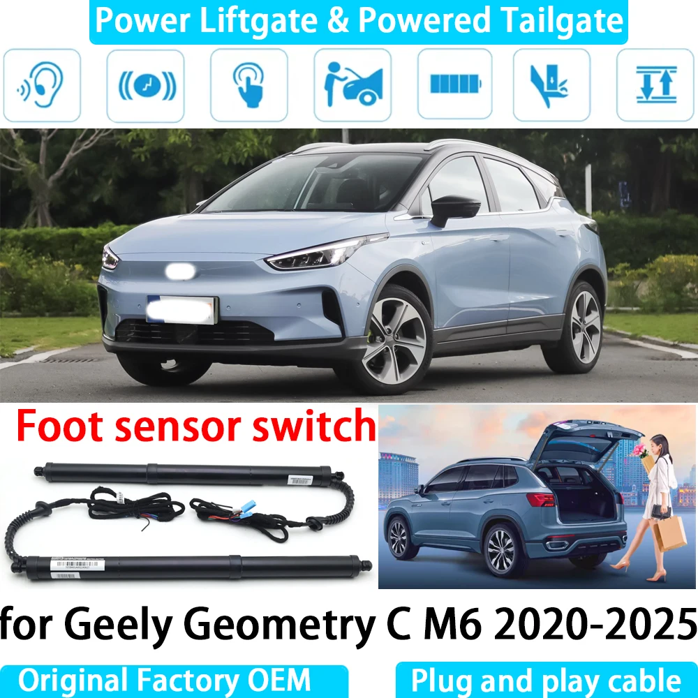

for Geely Geometry C M6 2020-2025 Automatic Electric Power Liftgate Powered Tailgate Strut Tail Gate Lift System