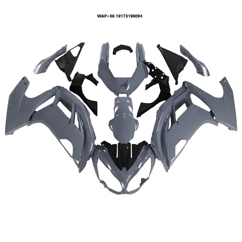 

Plastics For 2012-2016 13 14 15 Ninja 650R ER-6F Cement Gray Fairings