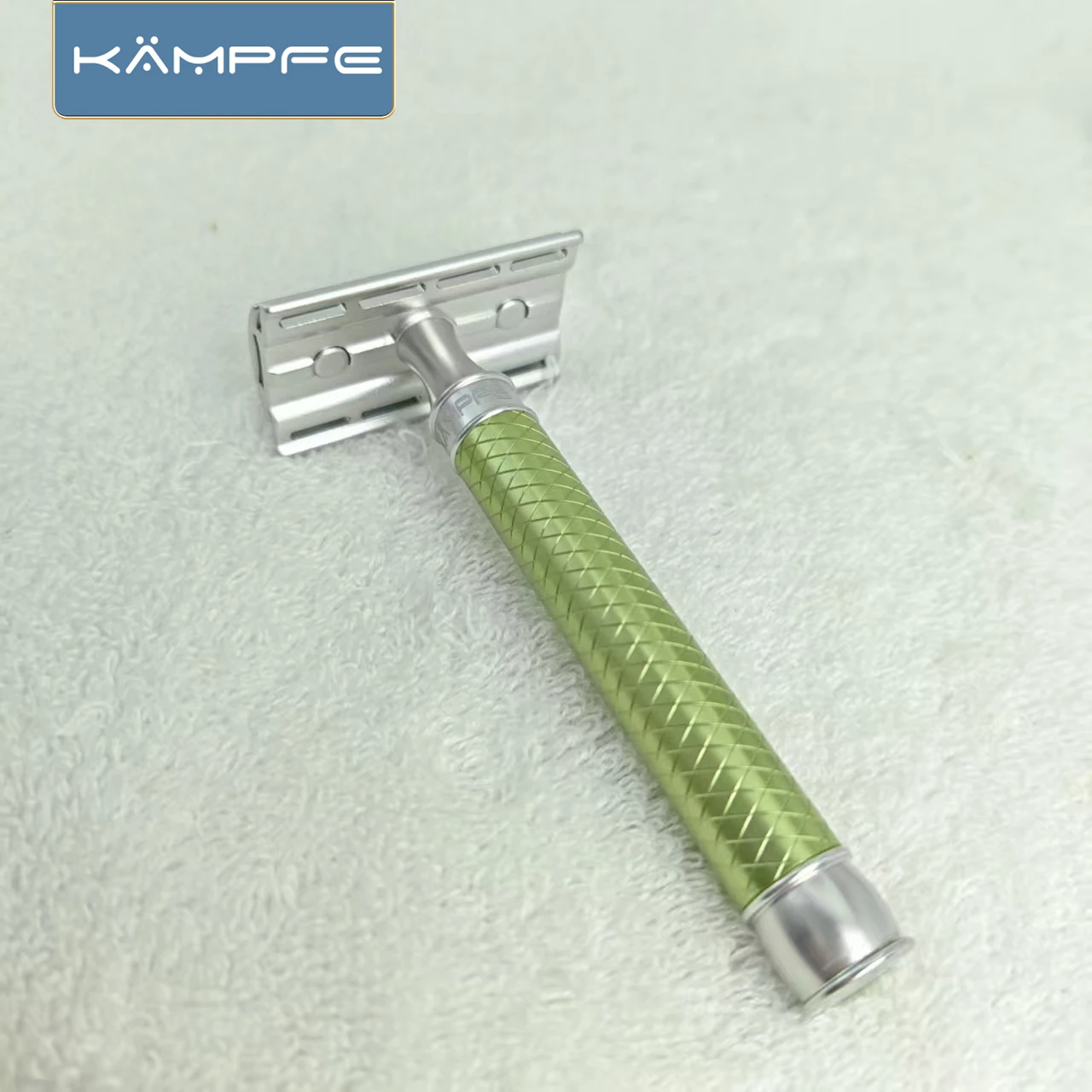 

KAMPFE Double Edge Safety Shaver Best Shaving Razor For Male Aluminum Handle Razor For Men Birthday Gift and Boyfriend