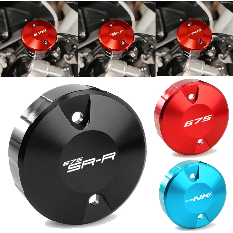 

NEW For CFMOTO 675NK 675SR-R 675 NK675 2023-2026+ Accessories Motorcycle Front Brake Clutch Brake Fluid Reservoir Cover