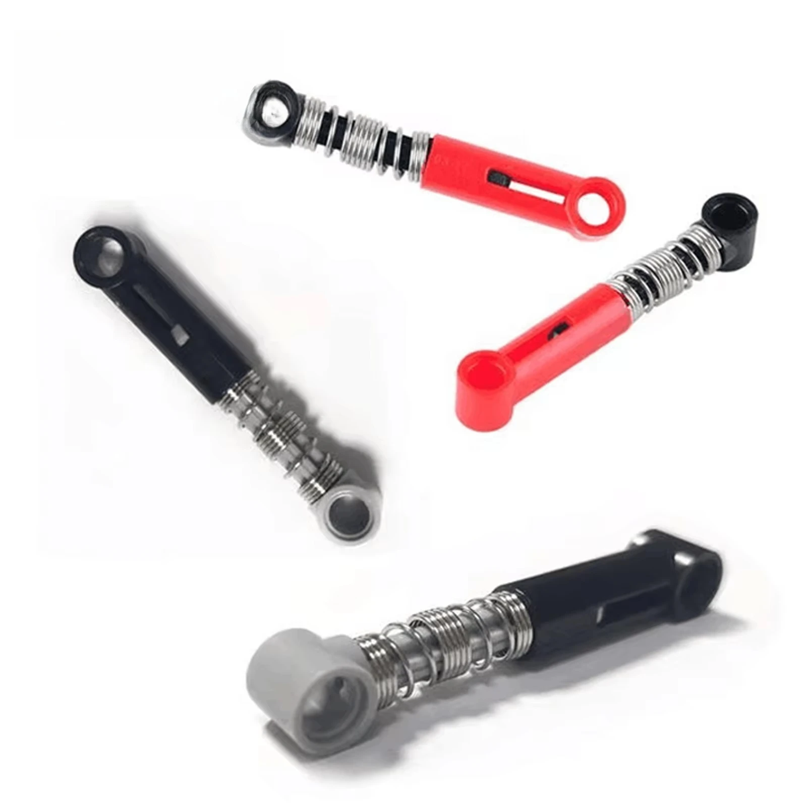 Shock Absorber Suspension Spring Building Blocks For High-Tech Car Robot DIY Projects And Engineering Toy