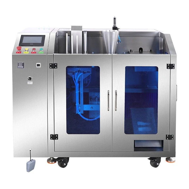 

Automatic granular seasoning sauce liquid packaging machine traditional Chinese medicine powder powder screw
