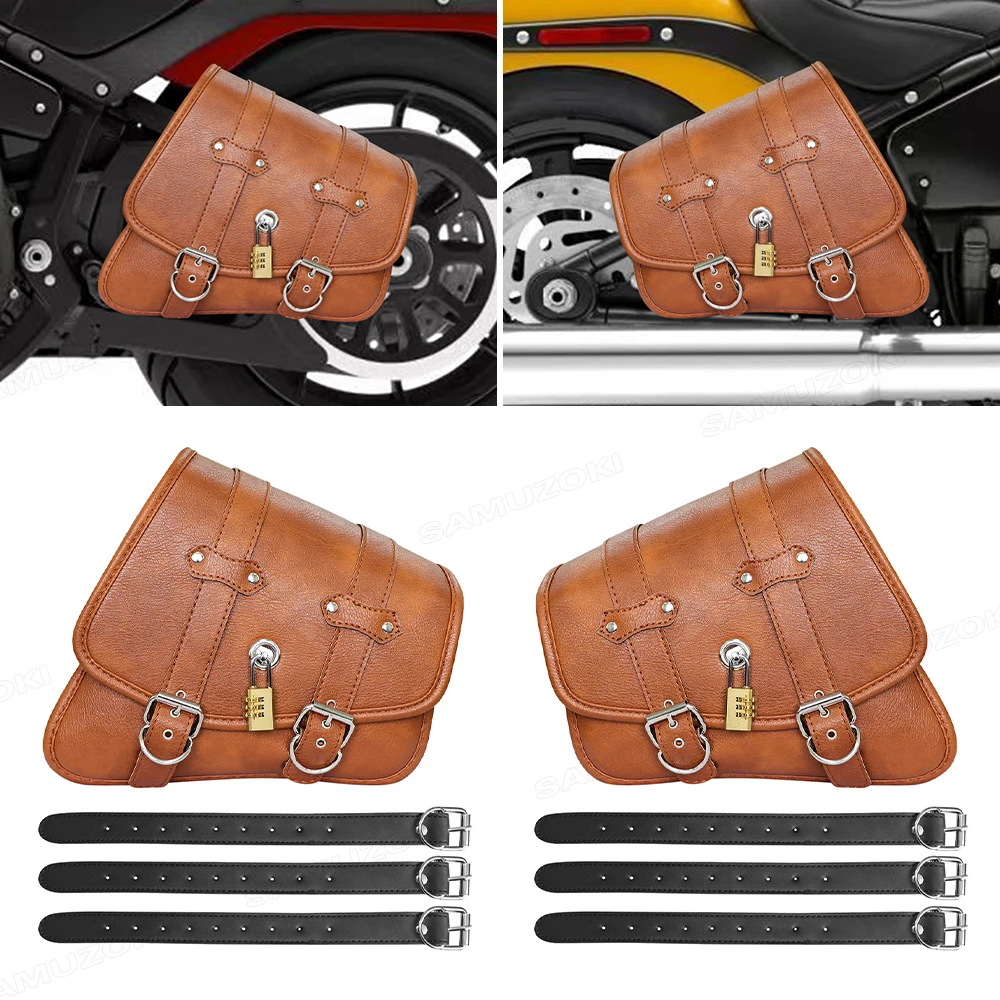 

Waterproof Luggage Bag For Honda Rebel For Cruiser For Scooter For Travel Bag Sissy Bar Motorcycle Tail Bag Side Saddlebag