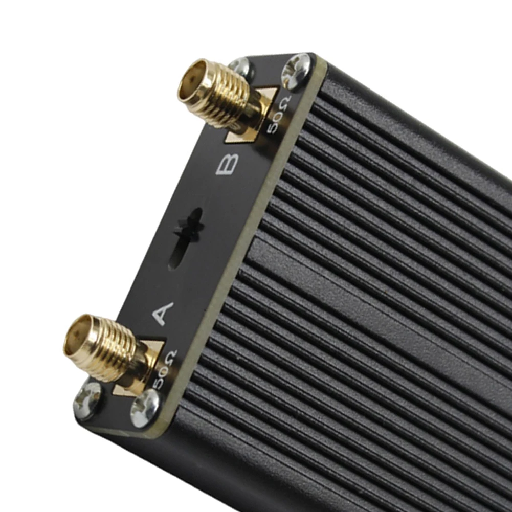 10W 1-to-2 Antenna Switch Aluminum Alloy DC-500Mhz RF Switch Portable SDR Transceivers Radio Switch Manual Switch