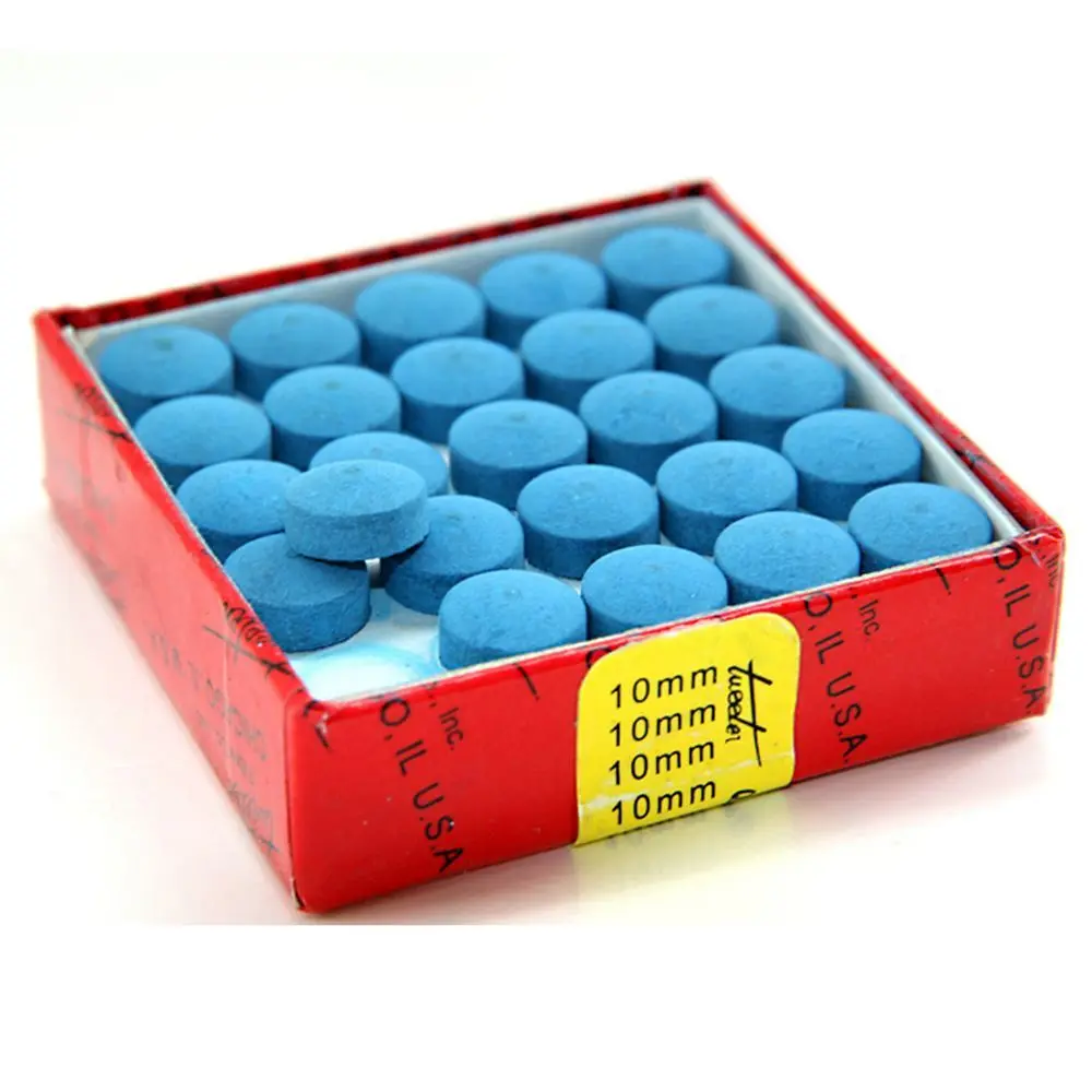 50pcs 9/10/11/12/13mm Billiard Pool Cue Tips M Hardness Billiard Snooker Cue Stick Tip Billiard Cue Accessories