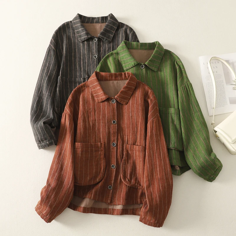 

Faionable универсальное весенне-осеннее женское джето, свободное повседневное возрастное пальто с большими открытыми кардиганами