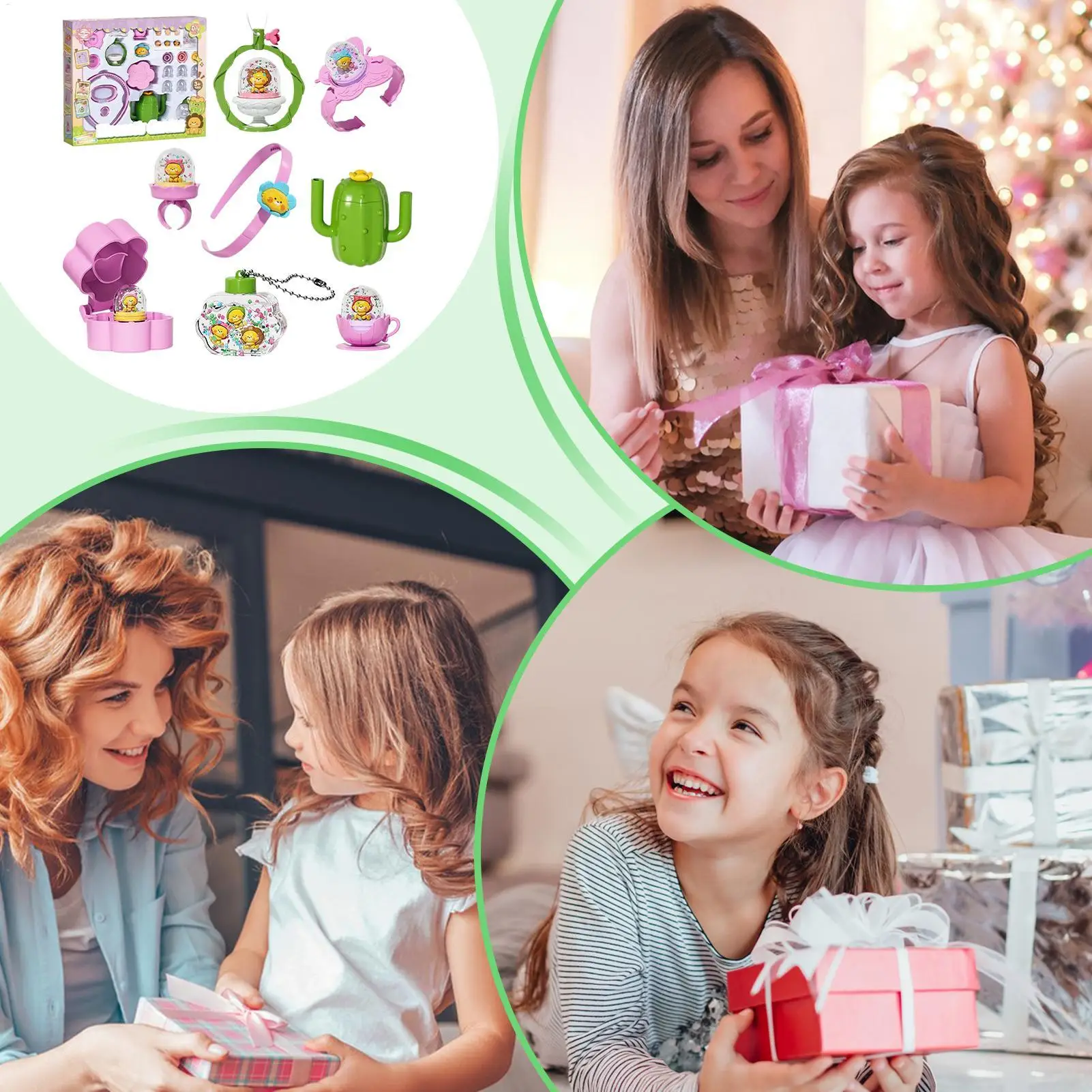 Kids Jewelry Making Kit Necklace Toy Set Handmade Ring Bracelet Hairband Necklace Crafting For Girl Kids Children Activity