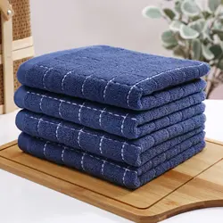 Cotton Kitchen Towels 100% Cotton Dish Towels For Kitchen 12 Inches Checkered Designed Super Soft Absorbent Dish Towels 4 6 Pack