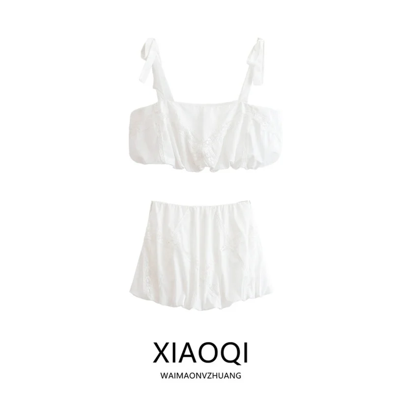 Estate 2025 Nuova silhouette di palloncini da donna ort irt f Gonna colletto dritto Faion Set Età 25-35 anni