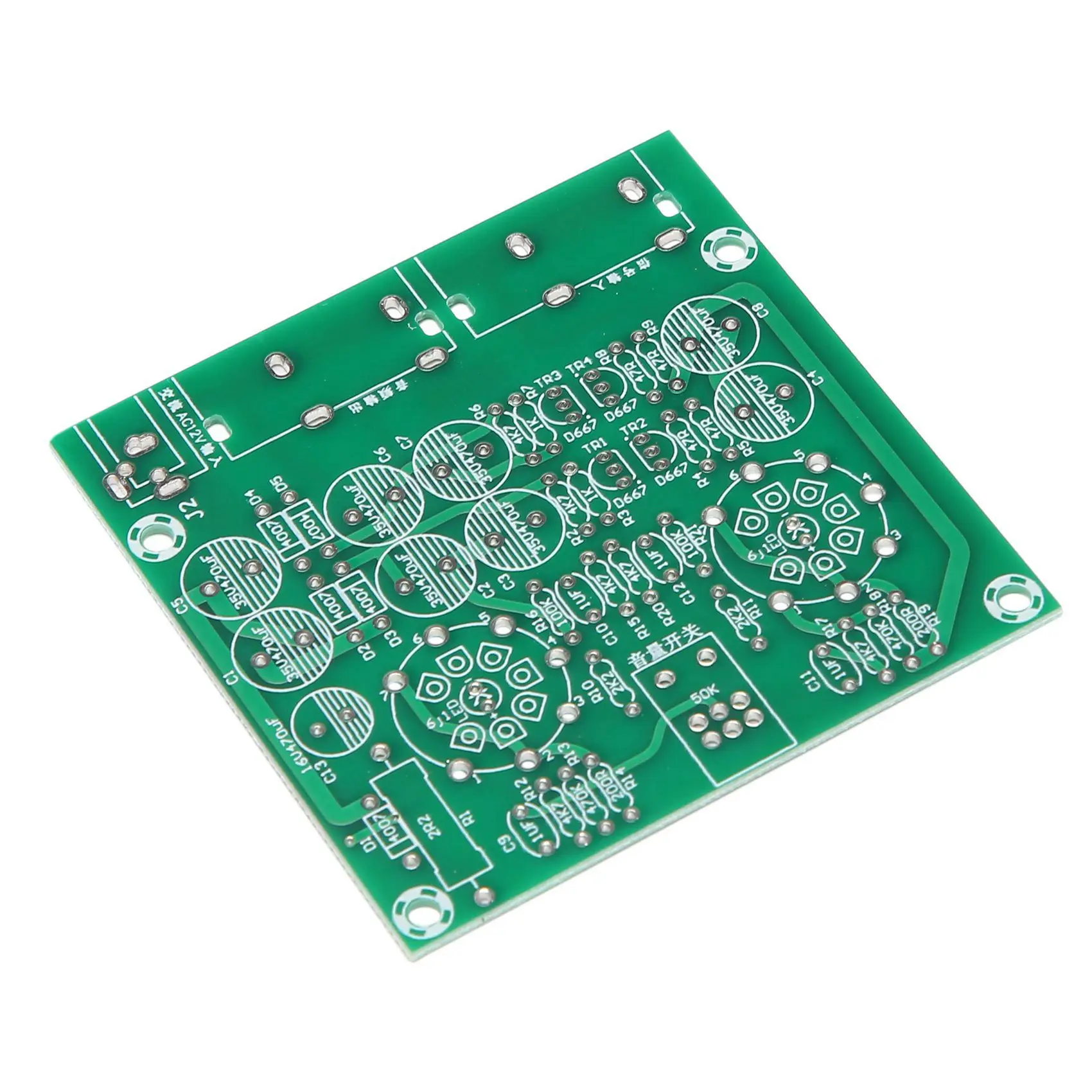 Solid 2X Tube Amplifiers Audio Board Amplifier Pre-Amp Audio Mixer 6J1 Valve Preamp Bile Buffer DIY Kits