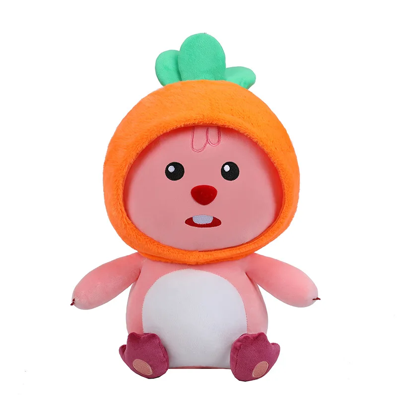 لعبة سمور الخضروات القطيفة حيوانات محشوة كبيرة للأطفال هدية عيد الميلاد وعيد الميلاد بلوشي رفيق نوم الأطفال الأكثر مبيعًا