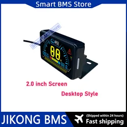 JK BMS Accessories Jikong Switch Waterproof Switch Power Button 2.0 3.0 4.3 Inches Screen Lcd Display Adapter Rs485 Can Module