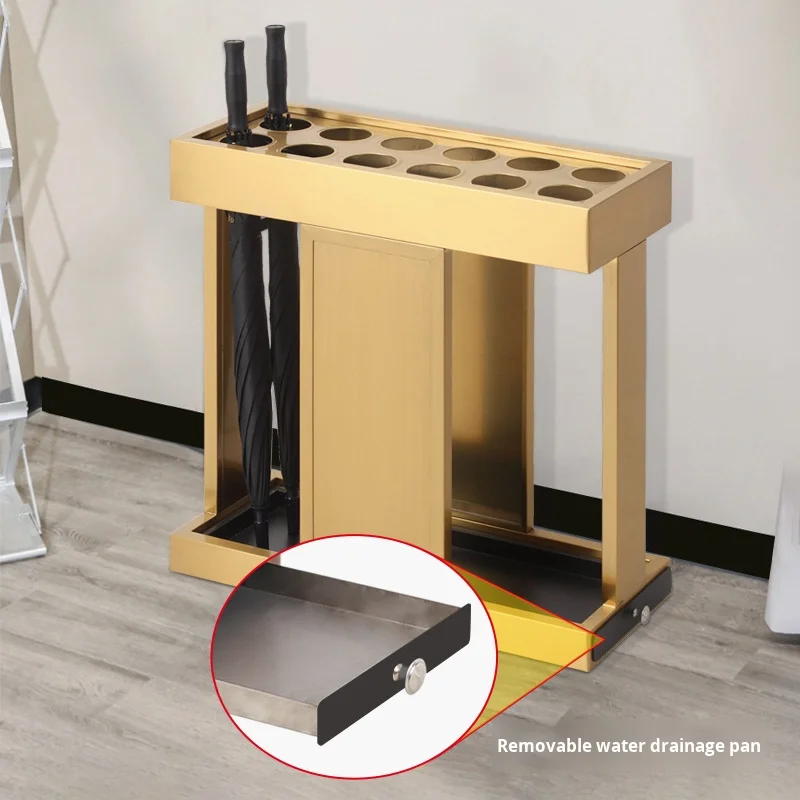 Wholesale Heavy Duty Umbrella Organizer For Office Reception And Business Club Reliable Mobile Lockable Umbrella Holder