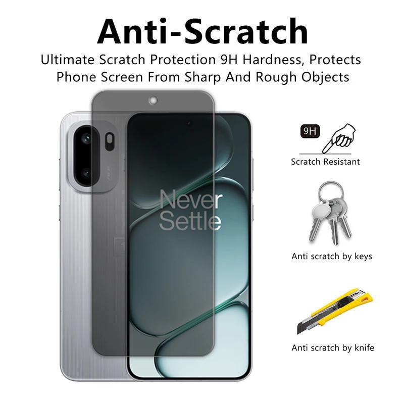 لهاتف OnePlus Ace 6 زجاج لهاتف OnePlus Ace6 زجاج مقسى مضاد للتجسس الخصوصية 9H واقي شاشة غراء كامل لفيلم OnePlus Ace 6 #4