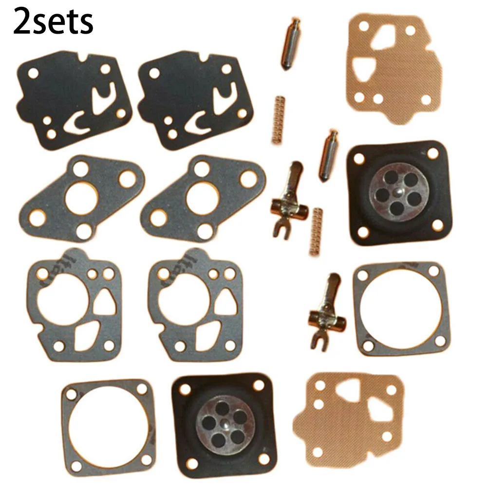 2 Set Seal Gaskets Kit Fine Workmanship For KAWASAKI TG20 / TG24 TG25 TG33 TD24 TD25 TD33 TD40 TD48 Repair Tool Accessories