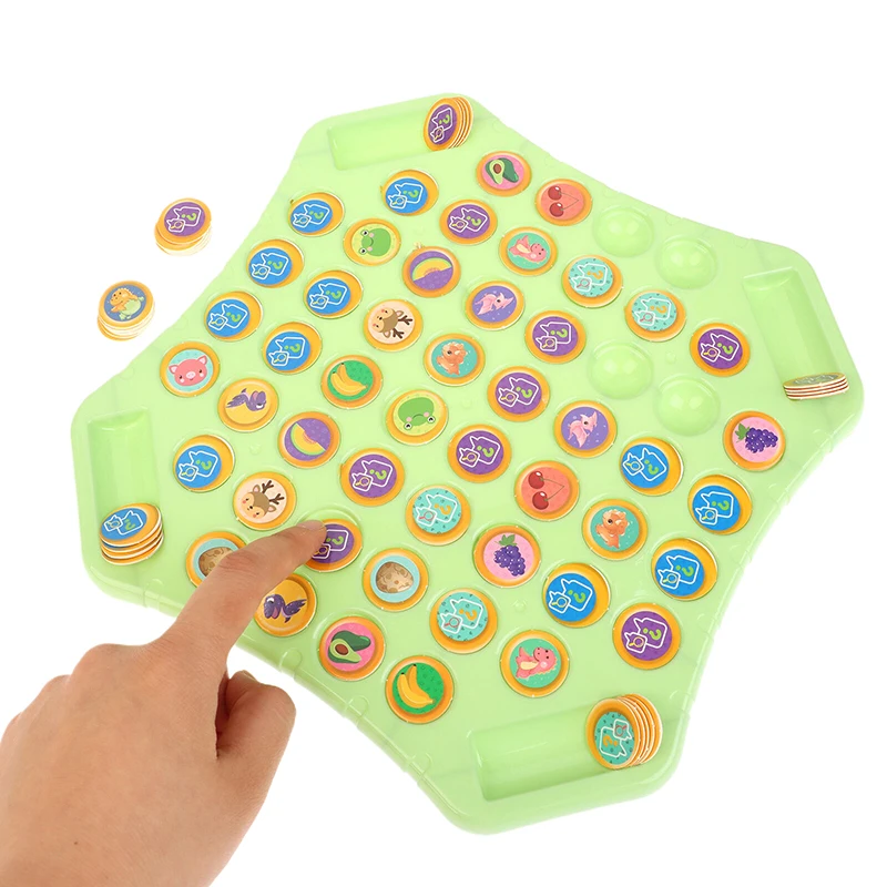 

1 Set Children Adult Social Table Game Animal Flip Chess Fun Memory Game Board Games Parent-Child Interactive Family Party Toys