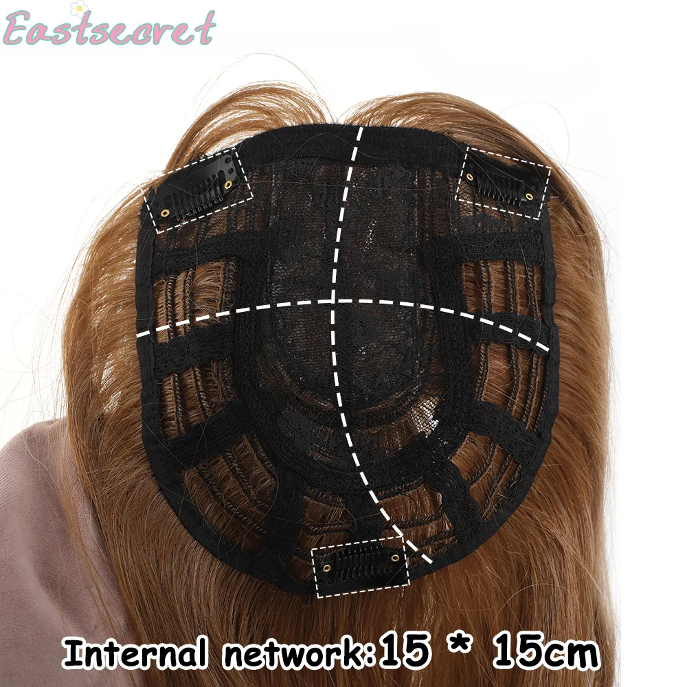 Bangs Invisible Seamless Head Hair Hair Air Bangs Head Overhead Natural Invisible Replacement Cover White Hair Synthetic wig