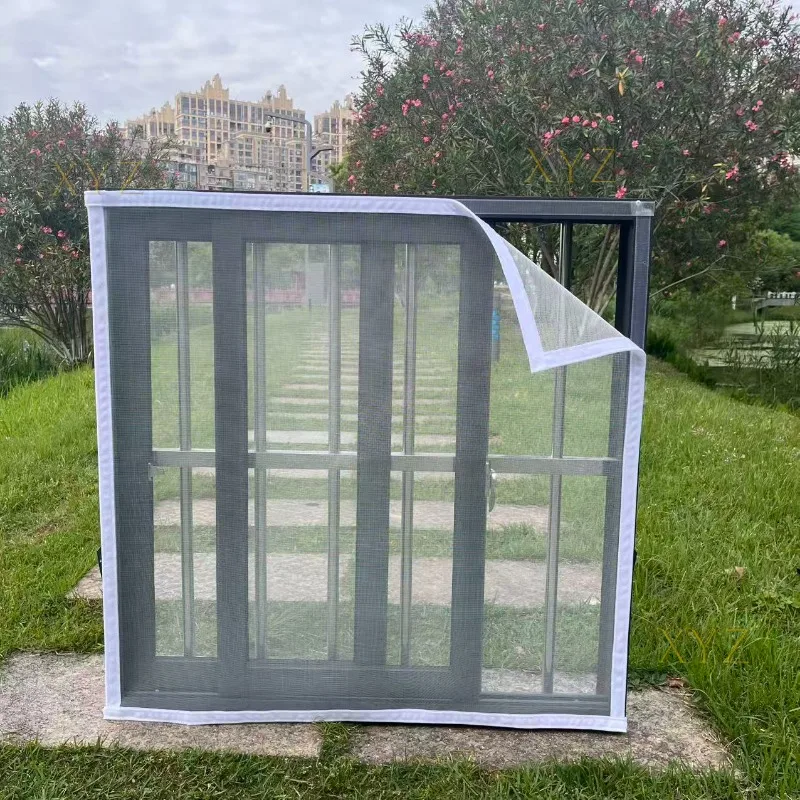 2026 Summer New Full Veil Mesh Dustproof Invisible Design Customizable Size Mosquito Proof Nanopolypropylene Window Screen
