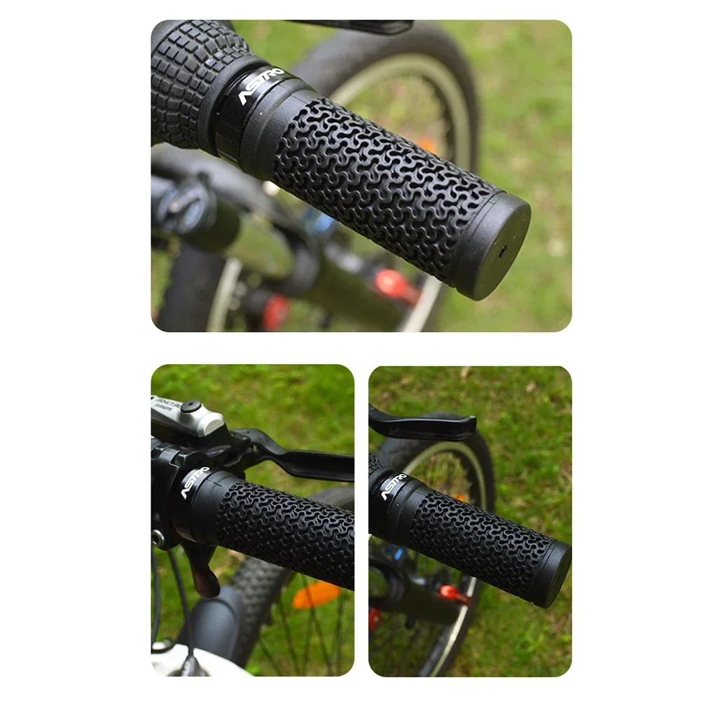 1Pair Mountain Bicycle Handlebar Grip Long Short Shift Handle Grips Folding Bike Anti-Slip Handlebar Cycling Parts Non-slip Grip